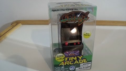 Super Impulse Tiny Arcade - Galaga Unboxing