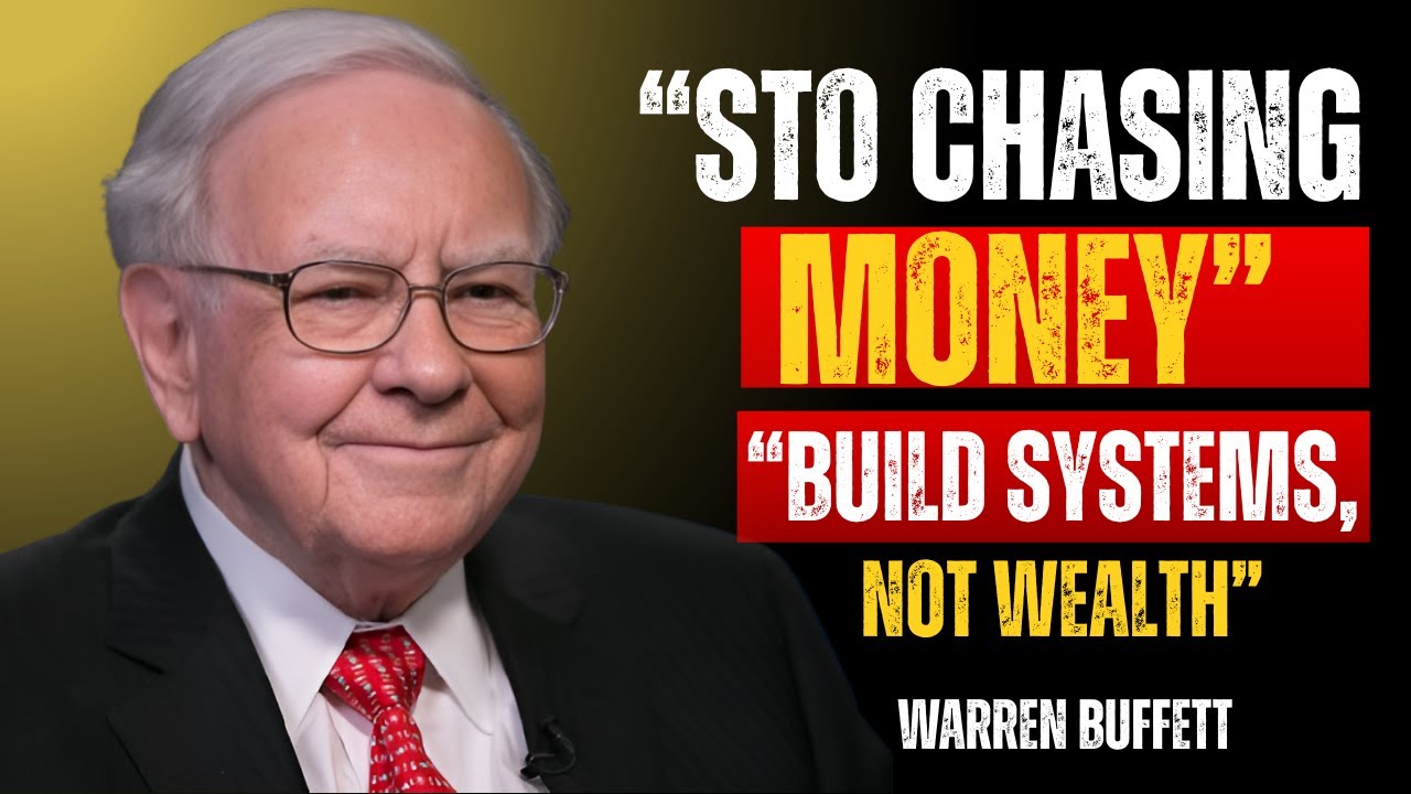The Rich Don’t Chase Money — How to Build Systems That Make You Wealthy | Warren Buffett
