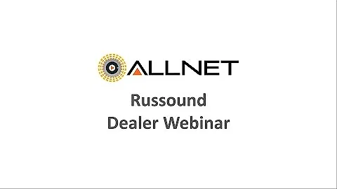 Russound Dealer Webinar