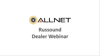 Russound Dealer Webinar