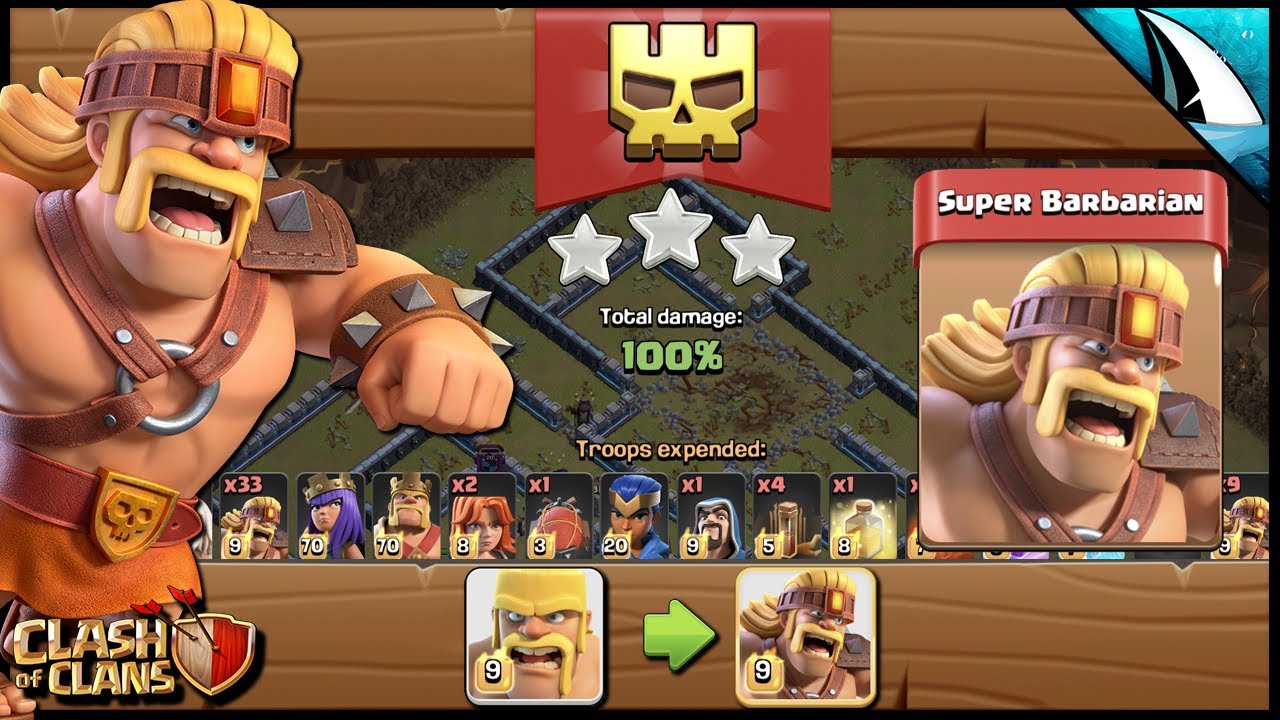 NEW Troop! Super Barbarian! Sneak Peek | Clash of Clans