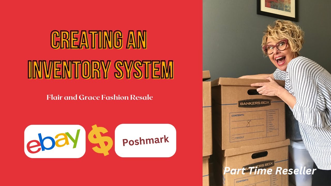 Setting up an inventory system as a part-time reseller or if you are just starting out!