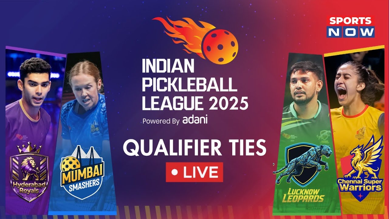 Live: IPBL 2025 Day 6 | High-Octane Qualifiers Take Over the Indian Pickleball League