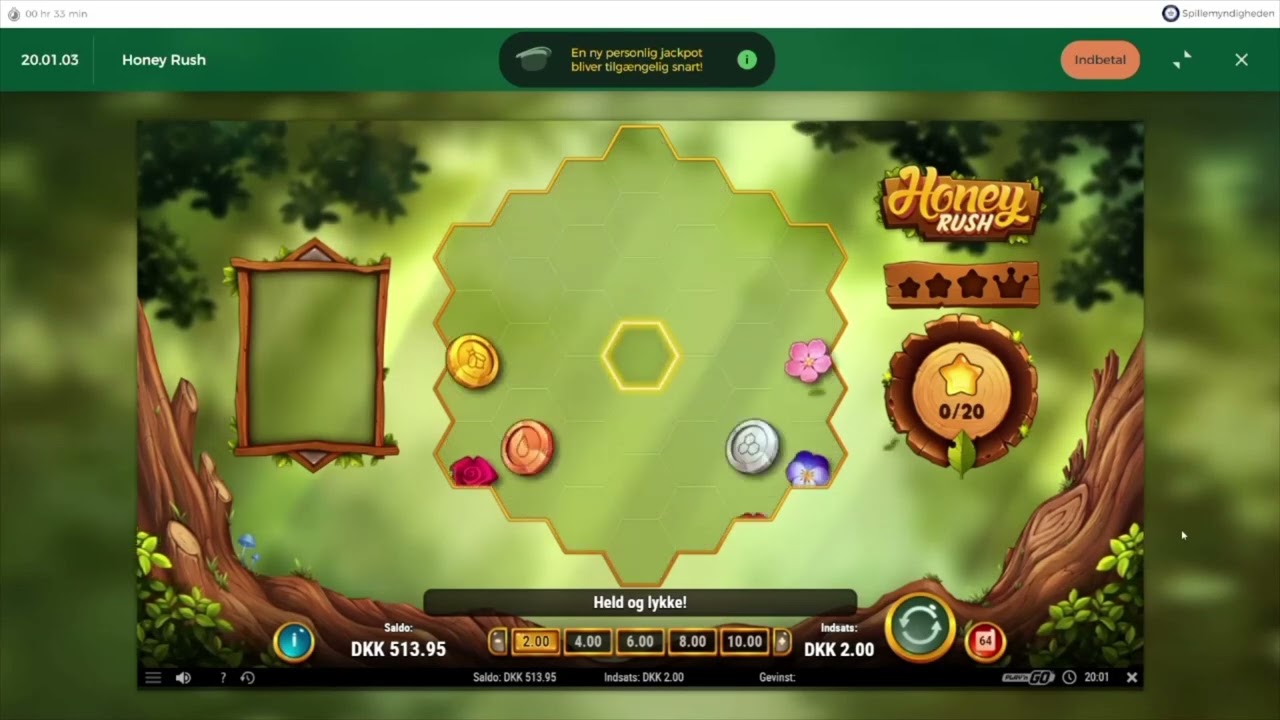 How many spins does it take to get HONEY RUSH BONUS?!?!