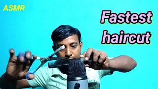 ASMR Fastest  Haircut