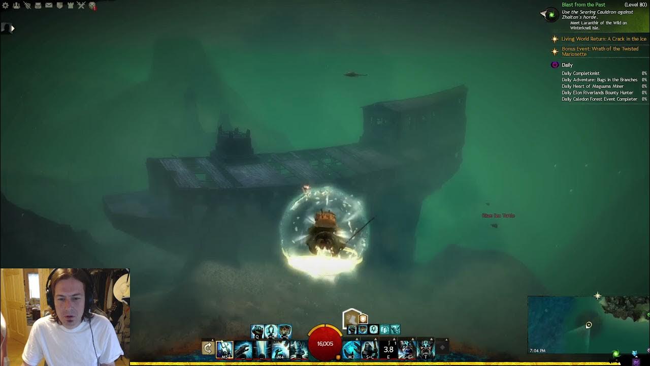 GW2 Open world adventures with my Norn Guardian! YouTube