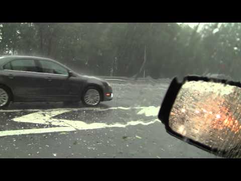 The Biggest Hail Storm in New York - August 1, 2011