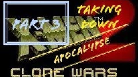 X MEN 2 CLONE WARS RETRO GAMEPLAY PART 3+ X MEN THE ANIMATED SERIES INTRO