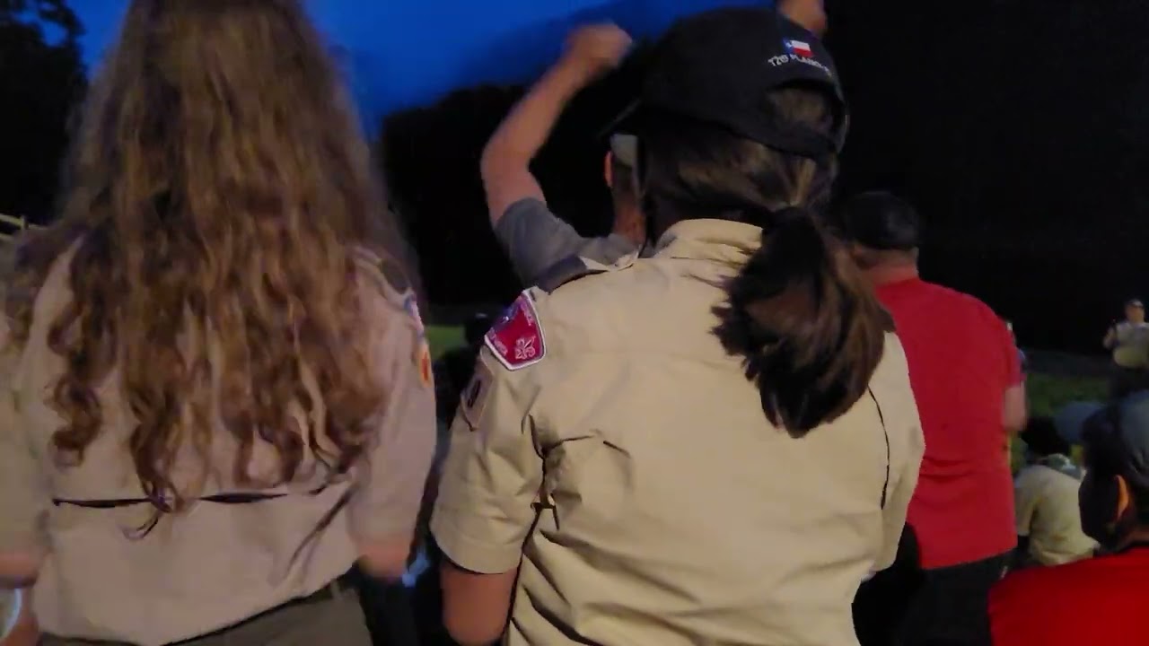 Camp Daniel Boone opening campfire 2