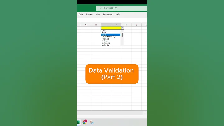 #excel #trending #reels #exceltricks #shorts #data #viral #datavalidation