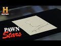 Pawn Stars: Autographed Alfred Hitchcock Self-Portrait (Season 16) | History