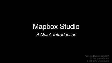 Mapbox Studio: An Introduction