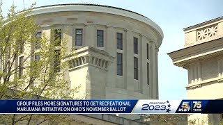 Group files signatures in effort to get recreational marijuana initiative on Ohio's November ballot