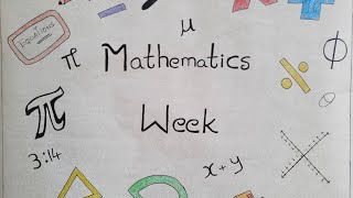 #Maths Week - Poster Presentation - Sep 2021