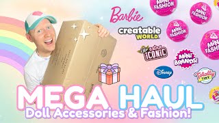 MEGA HAUL! Doll Accessories & Fashion! (Barbie, Mini Fashion, Mini Brands, Disney & More!)
