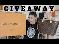 LOUIS VUITTON NEVERFULL BAG GIVEAWAY ⛔️CLOSED