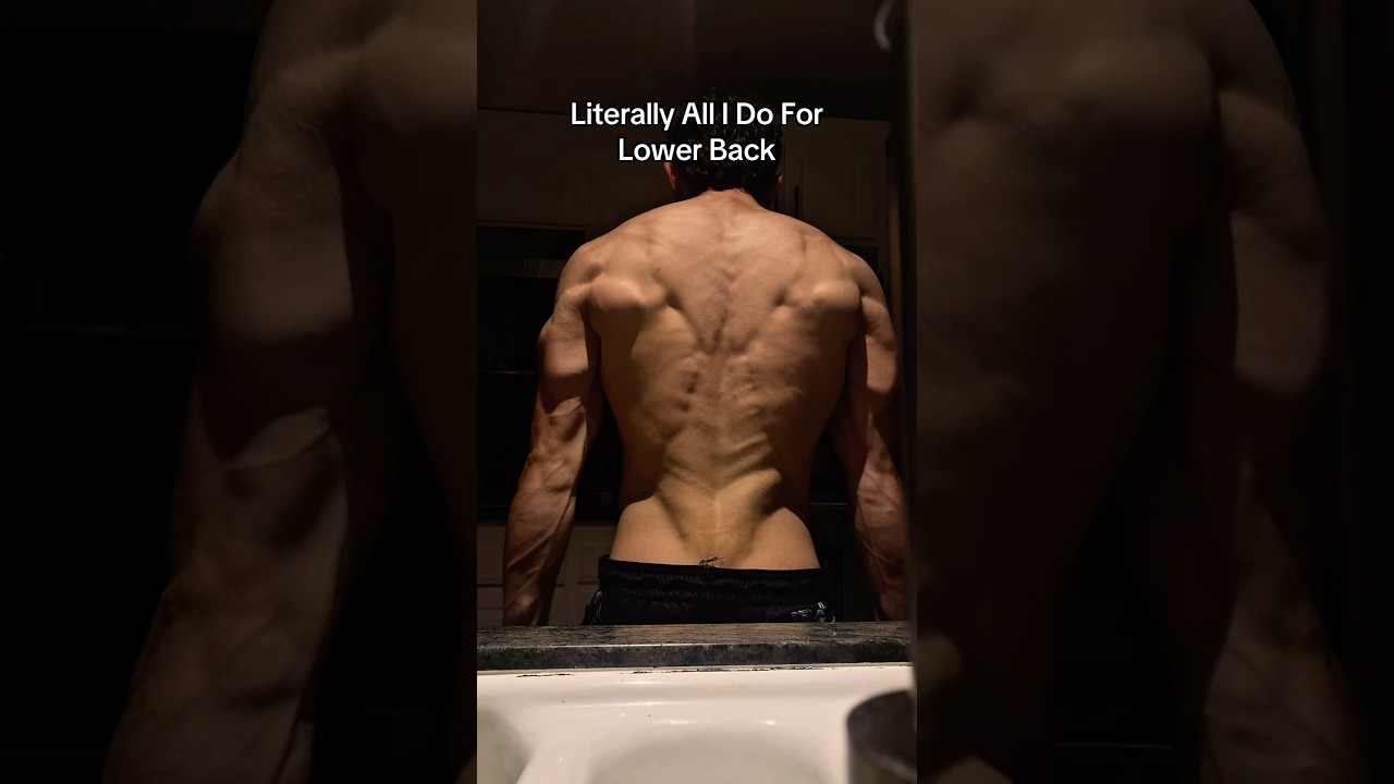 The ONLY Exercise You Need For Maximum Lower Back Development