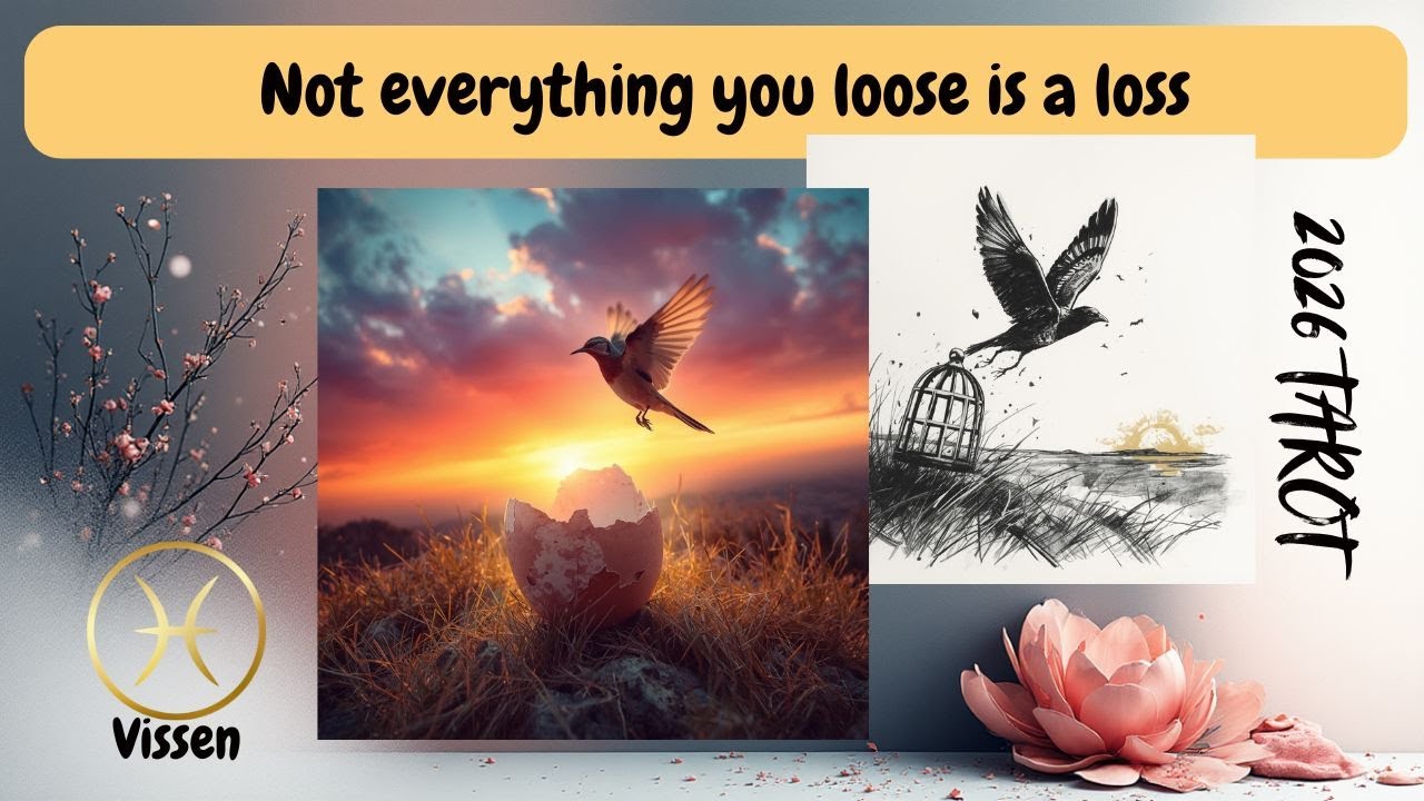 JAARTAROT 2026 VISSEN not everything you loose is a loss