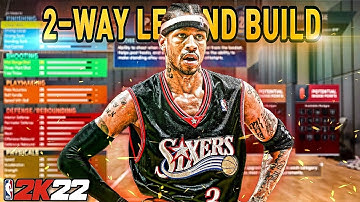 NBA 2K22 NEXT GEN OVERPOWERED BP BUILD w/ HOF QUICK FIRST STEP 💨 & GOLD CLAMPS! 🔥🔐