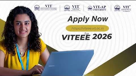 VITEEE 2026 Applications are NOW OPEN!