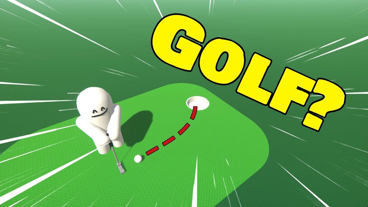 I Made A Golf Course Track To Challenge My Friends