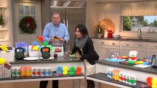 Scrub Daddy Set of 8 Multi-color Scratch Free Sponges with Dan Hughes