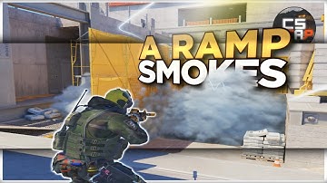 The 2 most important SMOKES for CT-side A RAMP on VERTIGO | CS2 afap