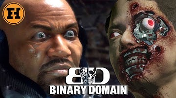 TALKING TRASH - Binary Domain Gameplay | Not Funhaus