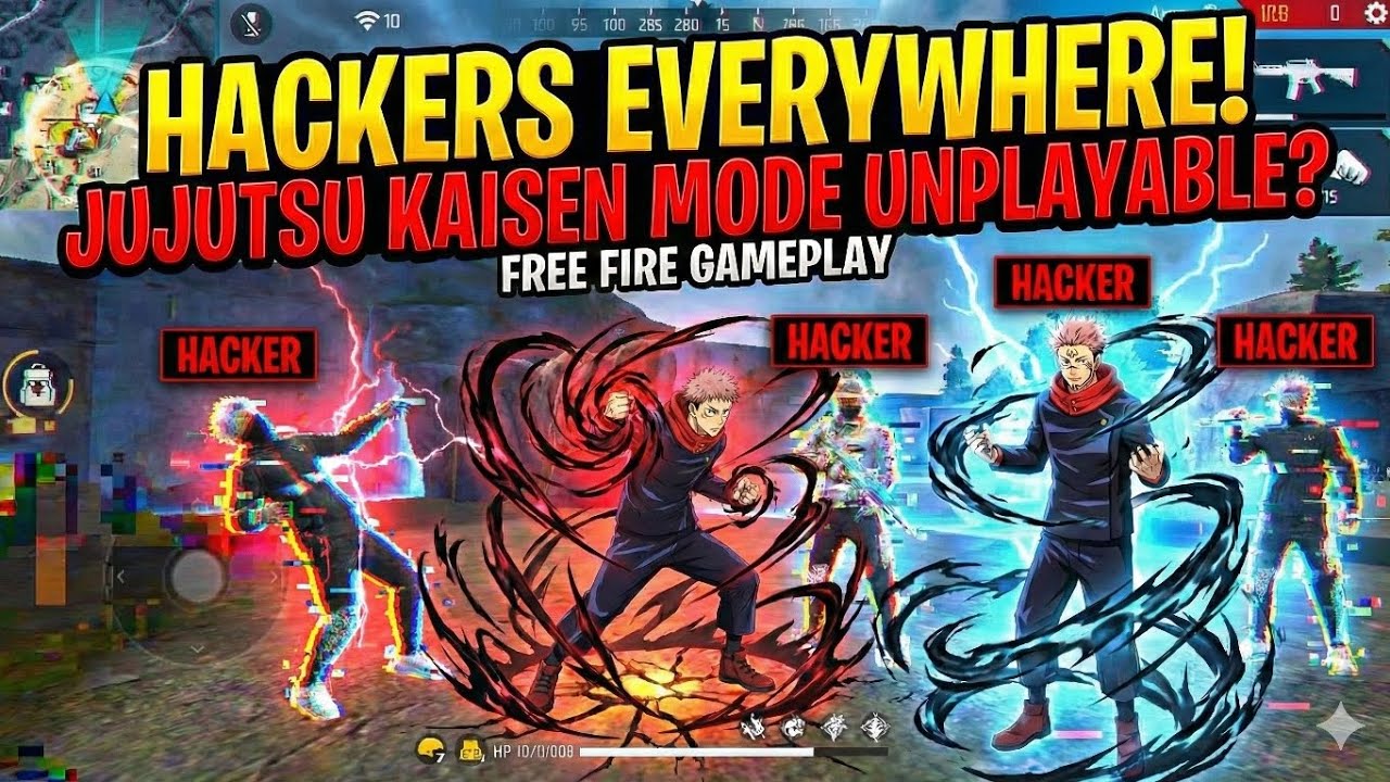 HACKER vs YUJI?! 😱 11 Kills & 2 Team Wipes in Free Fire!