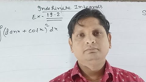 Integration 12th Kc Sinha Math Ex 19.2