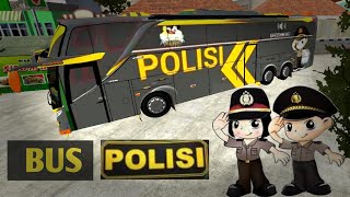 BUS POLISI FULL SIRINE @TRUKDANBUSS