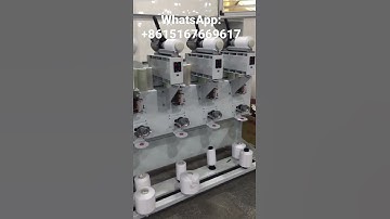 Precision winding soft winding cone to cone machine