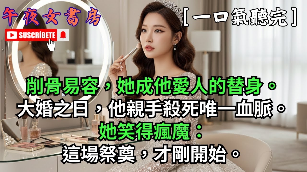 （完結）削骨易容，她成他愛人的替身。大婚之日，他親手殺死唯一血脈。她笑得瘋魔：這場祭奠，才剛開始。