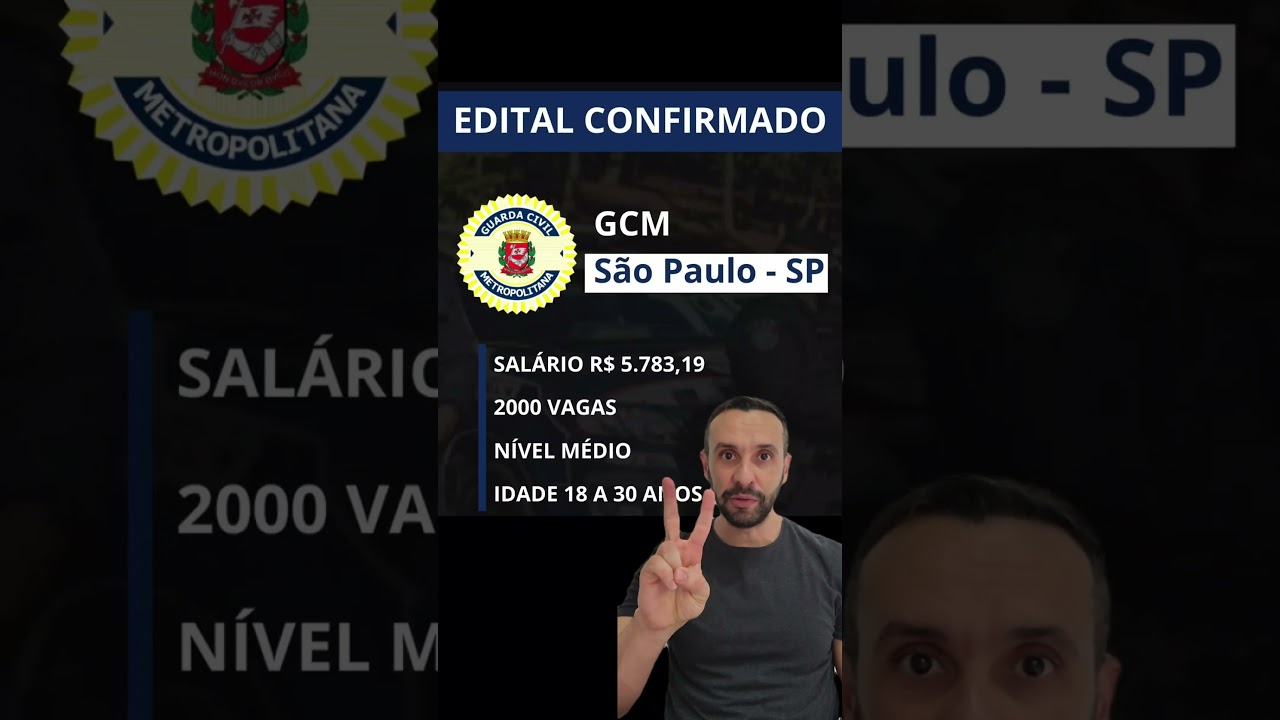 Concurso GCM de são Paulo 