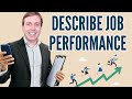 Useful Vocabulary for Job Performance (Lesson Notes Included)