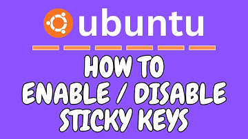 How To Enable Or Disable Sticky Keys In Ubuntu ( 24.04.1 LTS )