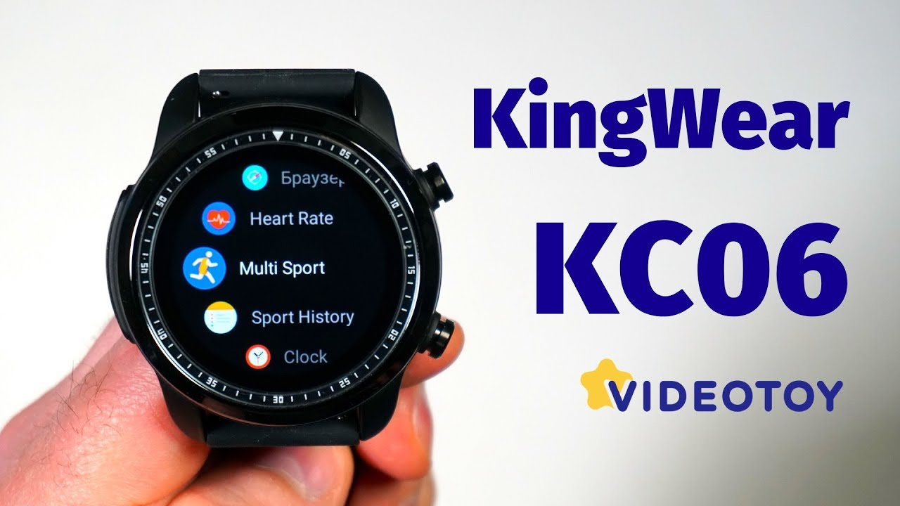 hylde ned Fahrenheit Смарт часы KingWear KC06 Android Smartwatch - YouTube