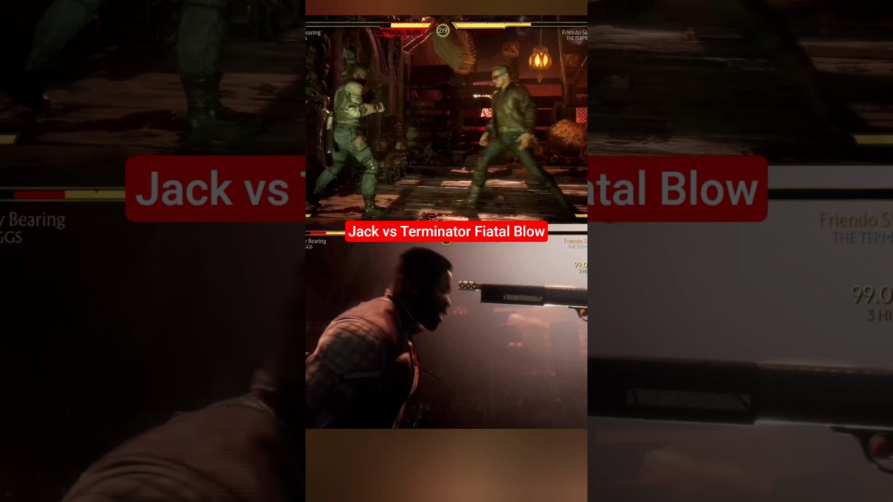 💥 Mortal Kombat 1 | Jax vs Terminator Fatal Blow ⚔️🤖