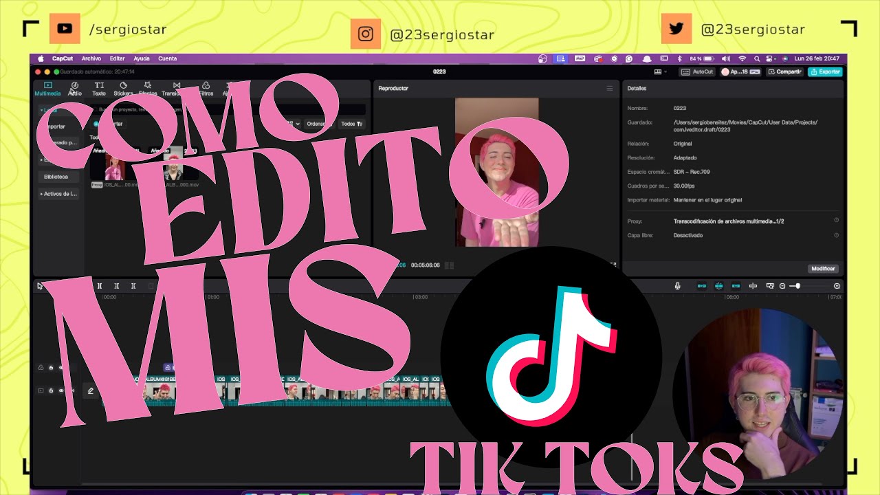 Como Editar Un Video De Tik Tok Ya Subido