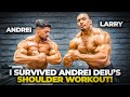 I Survived Andrei Deiu&#39;s Shoulder Workout!