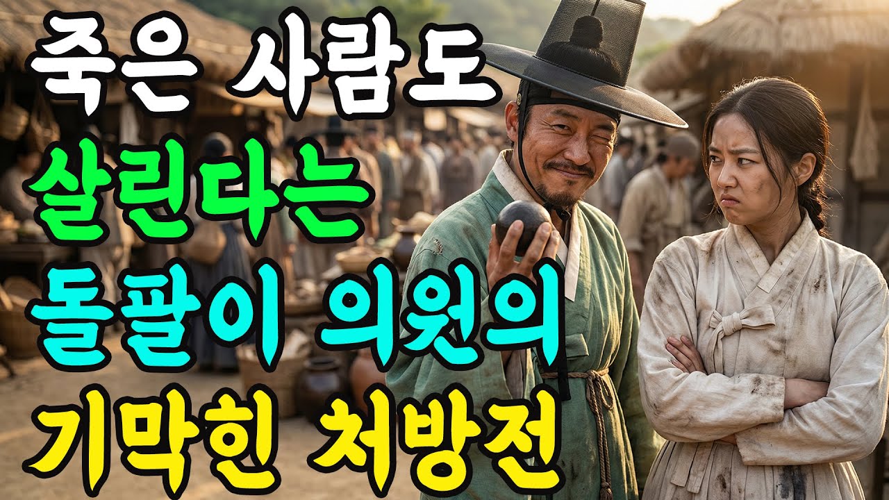 죽은 사람도 살린다는 돌팔이 의원의 기막힌 처방전 | 야담 전설 민담 설화 옛날 이야기