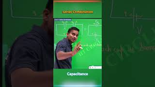 Series Combination | Capacitance | JEE | NEET | CLASS 12