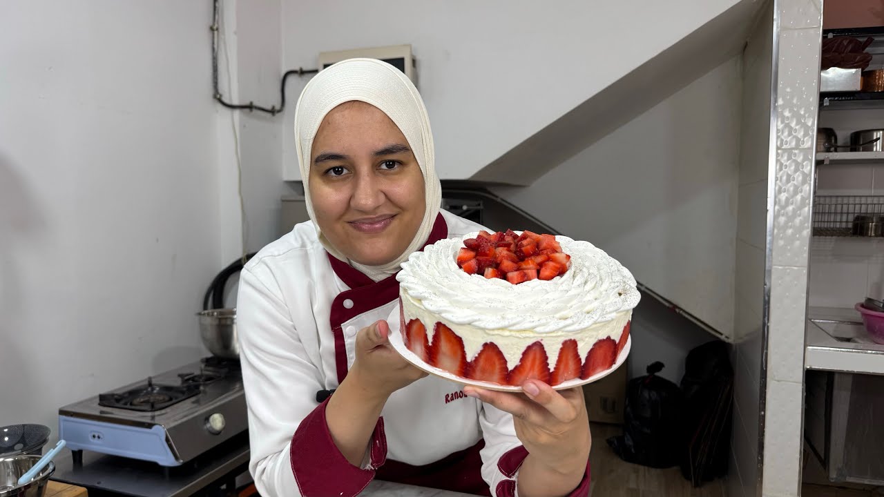 وصفة فريزي recette fraisier