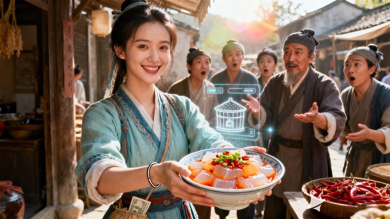 प्राचीन काल में पुनर्जन्मी युवती—सिस्टम जागा और उसने परिवार को अकाल से बचाया