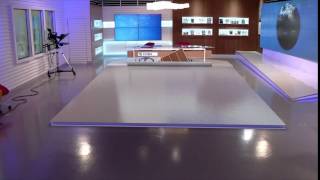 Virtual Placement Tv Studio 3D Animation