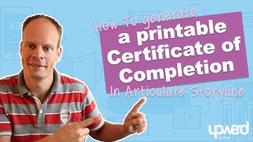 How To Create A Printable Certificate Of Completion In Articulate Storyline