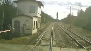 Führerstandsmitfahrt von Cottbus Hbf nach Görlitz in Echtzeit