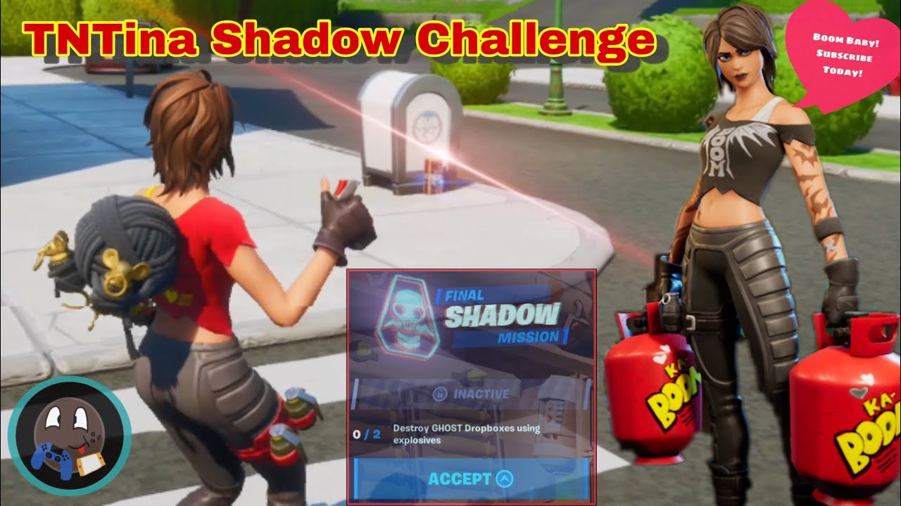 TNTina Shadow Mission tutorial - Fortnite Chapter 2 Season 2