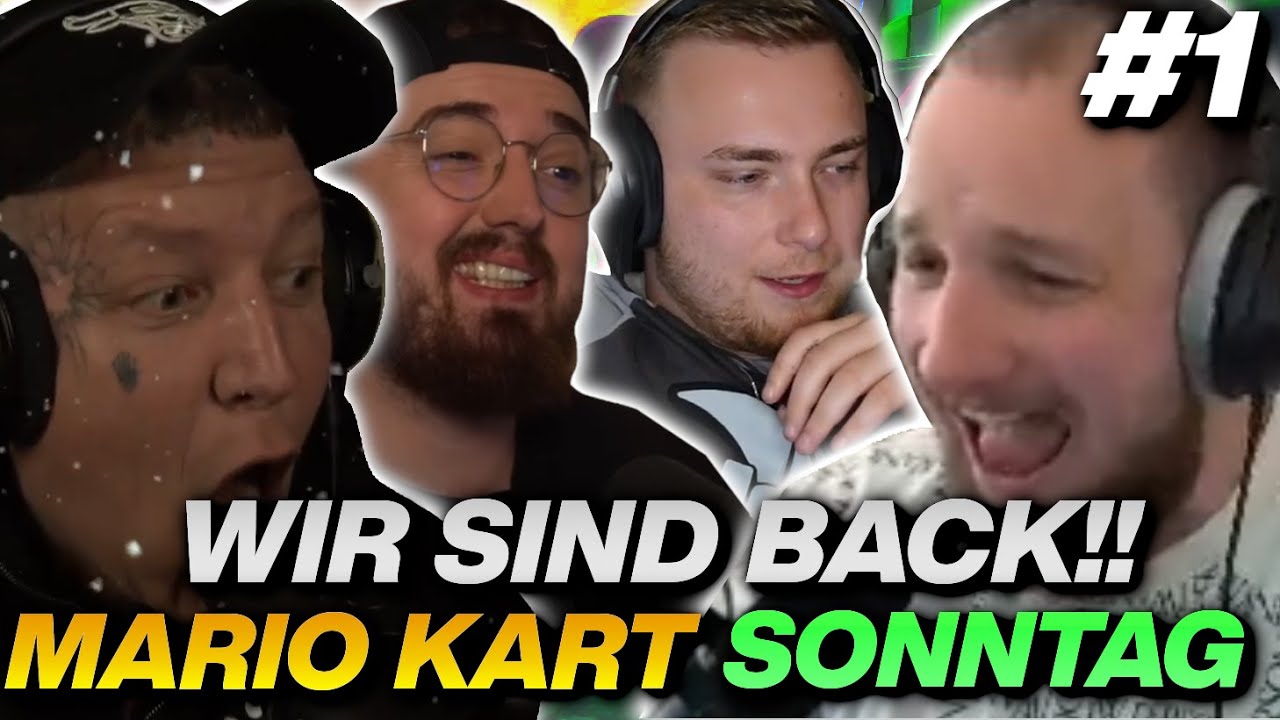 🤣😈SCHÖN MONTE ABFUCKEN - MARIO KART mit MONTE, DANNY & MARCELSCORPION | MARIO KART SONNTAG #1