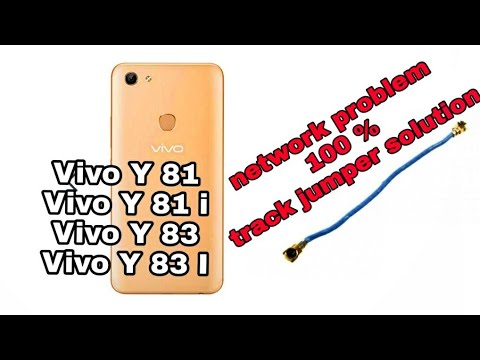 Vivo Y81 Y83i Network Problem 100 Solution Youtube